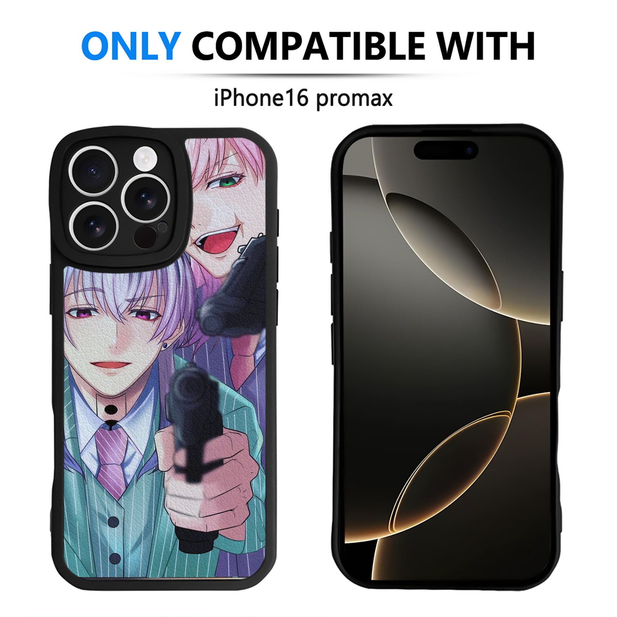 （画像用） 東京リベンジャーズ Tokyo Revengers 【iPhone 16シリーズ対応】シリコンスマホケース（レザー調） 材質：シリコン